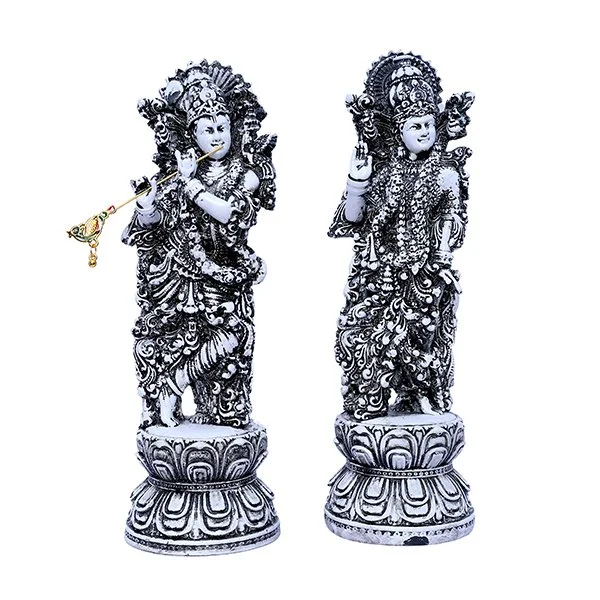 radha krishna sculpture