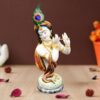 Lord Krishna idol showpiece for home decor (Marble) – 20 inch