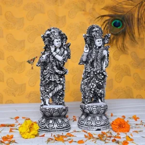 radha krishna sculpture