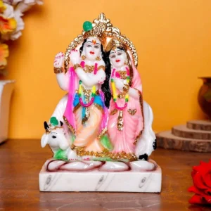 radha krishna sculpture