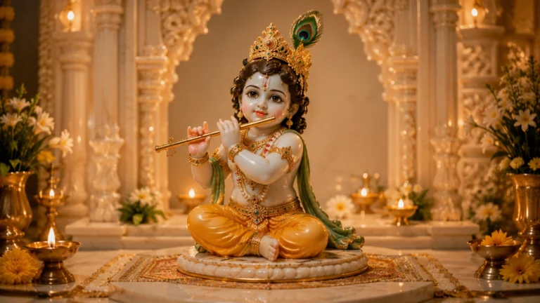 Beautiful Kanha Ji Idol Designs
