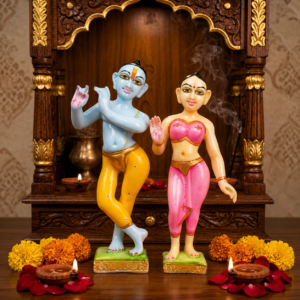 18 inch Radha krishna jugal jodi god idols