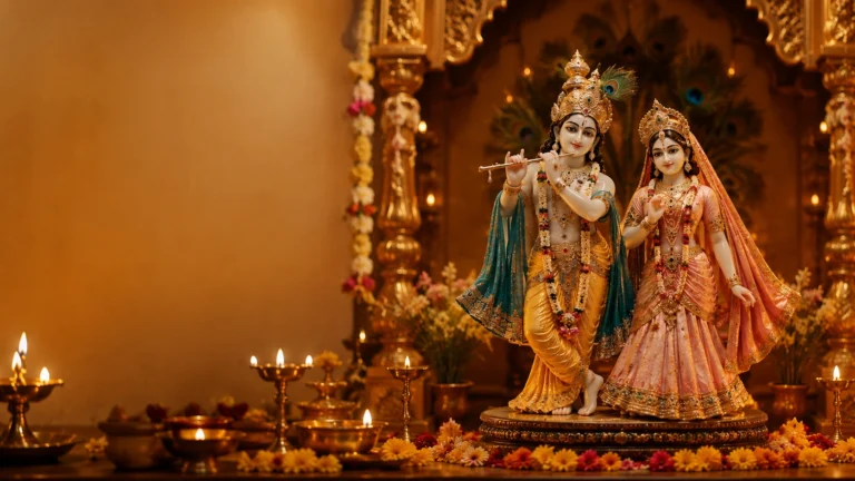 Jugal Jodi Idol for Home Temple